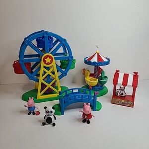Peppa Pig Fun Fair Playset Carnival Ferris Wheel